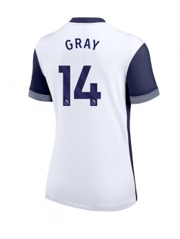 Billige Tottenham Hotspur Archie Gray #14 Hjemmedrakt Dame 2024-25 Kortermet